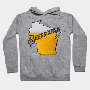 Beersconsin - Wisconsin Beer State Funny Hoodie